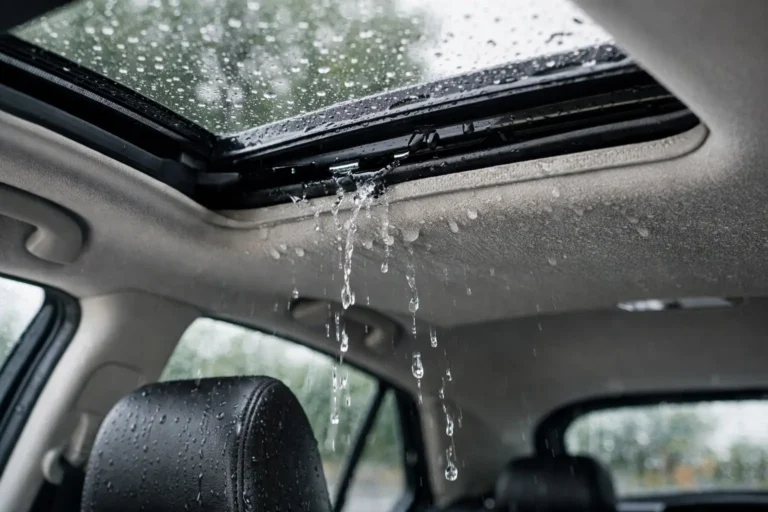 Why Is My Sunroof Leaking? Common Causes