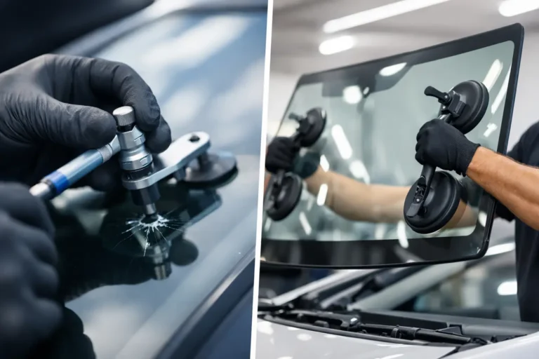 Windshield Chip Repair vs Replacement