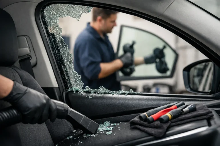 Broken Car Window Warminster Repair Steps