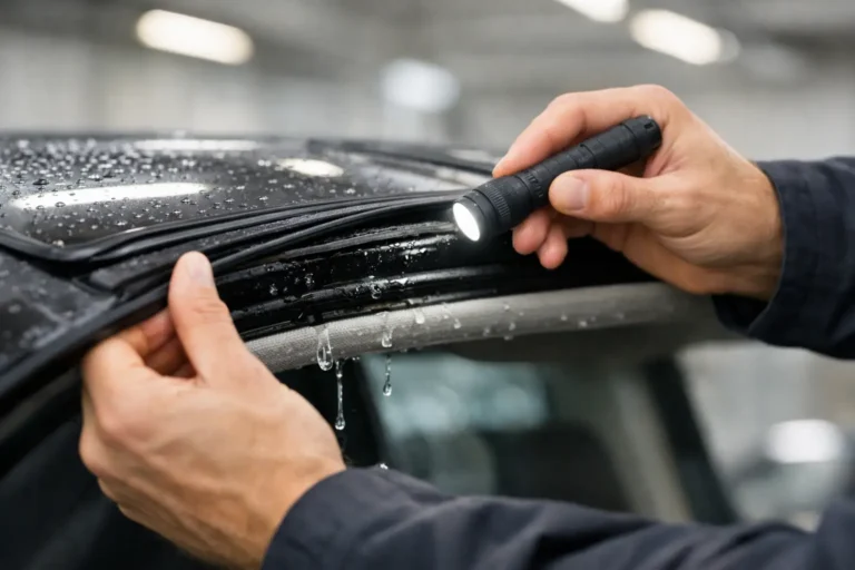How to Stop Sunroof Leaks Before Water Spreads