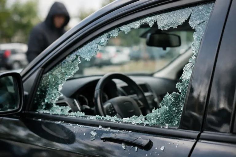 Side Glass Break-In Example: What to Do Next