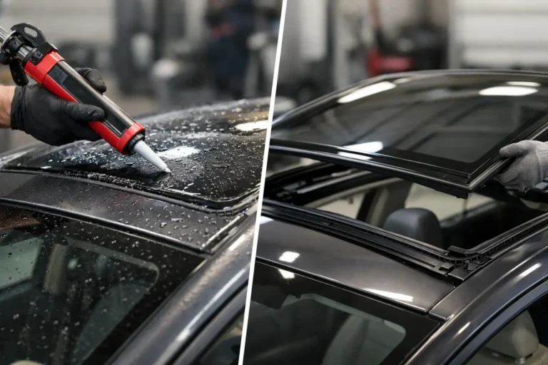 Sunroof Leak Repair Versus Replacement Choices