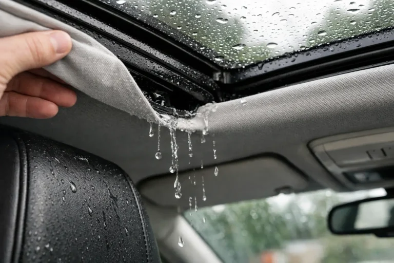 Top Signs of Sunroof Drain Blockage to Catch Early