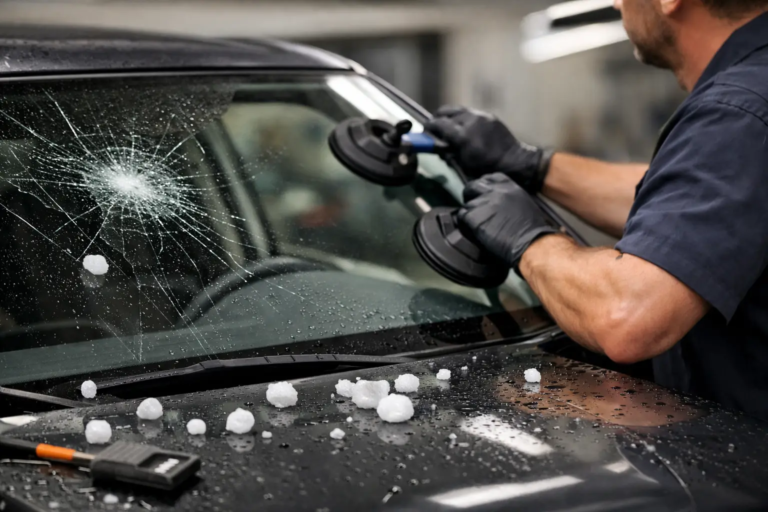 When Windshield Replacement After Hail Is Needed